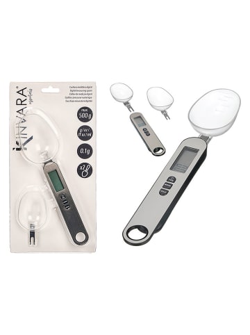 DAM Cyfrowa łyżka miarowa "13307" w kolorze srebrnym - dł. 24,5 cm