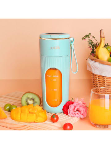 DAM Blender akumulatorowy "J-01" w kolorze turkusowym - 340 ml