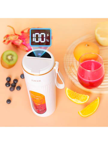 DAM Blender akumulatorowy "J-01" w kolorze turkusowym - 340 ml