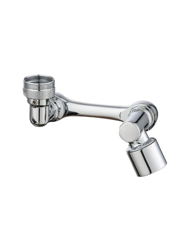 DAM Kraanverlenging ''YD56'' zilverkleurig - (L)13,5 cm