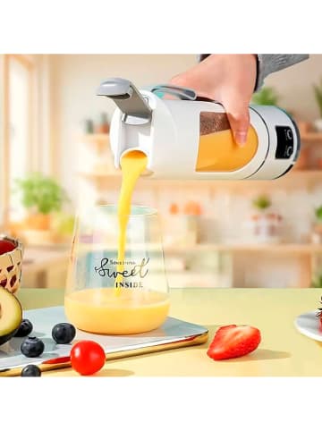 DAM Blender akumulatorowy "HS-860" w kolorze szarym - 450 ml