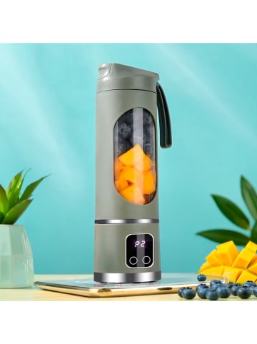 DAM Blender akumulatorowy "HS-860" w kolorze szarym - 450 ml
