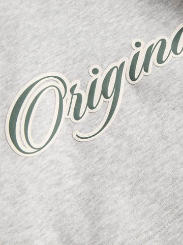 JACK & JONES Junior Hoodie lichtgrijs