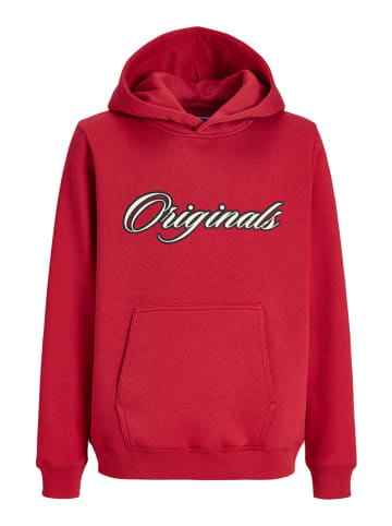 JACK & JONES Junior Hoodie in Rot