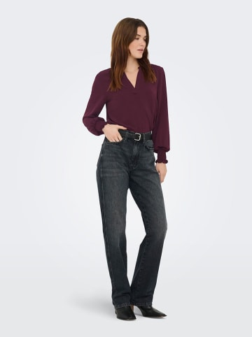 ONLY Bluse in Bordeaux