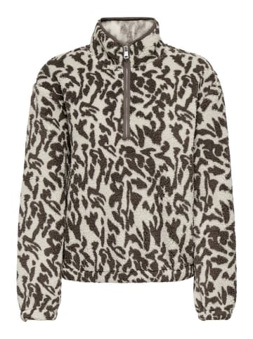 ONLY Carmakoma Bluza polarowa w kolorze kremowym