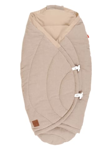Kaiser Naturfellprodukte Sommer-Einschlagdecke "Carl" in Beige - (L)80 x (B)40 cm