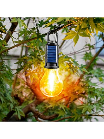 DAM Solar-Außenleuchte "T01" in Warmweiß - (H)17,5 x Ø 6 cm