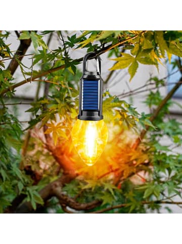 DAM LED-Solarleuchte "T03" in Warmweiß - (H)15,5 x Ø 6 cm