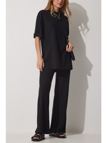 Milan Kiss 2tlg. Outfit in Schwarz