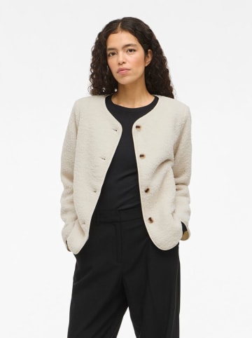Vila Teddyfelljacke "Ada" in Creme
