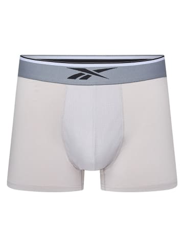 Reebok 4er-Set: Boxershorts "Delmar" in Grau/ Schwarz/ Lila