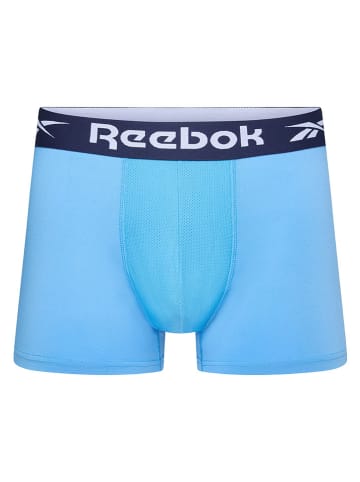 Reebok Bokserki (4 pary) "Falken" w kolorze granatowo-szaro-błękitnym