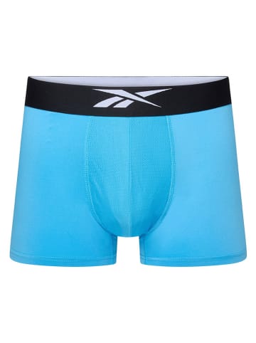 Reebok Bokserki (4 pary) "Landis" w kolorze czerwono-szaro-błękitnym