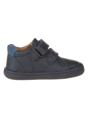 Primigi Skórzane sneakersy w kolorze granatowym