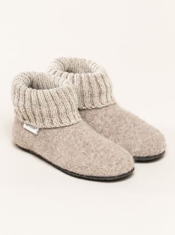 kitz-pichler Hüttenschuhe "Alpine Boot" in Beige