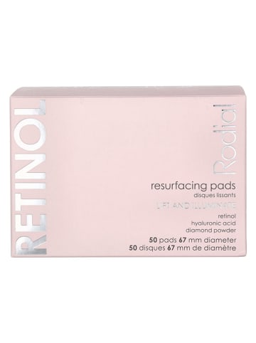 Rodial Gesichtspads "Pink Diamond Retinol Resurfacing" - 50 Stück