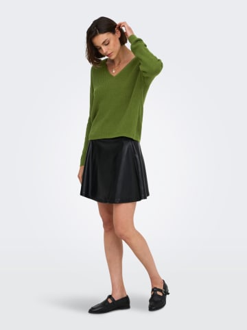 JDY Pullover "Evie" in Oliv