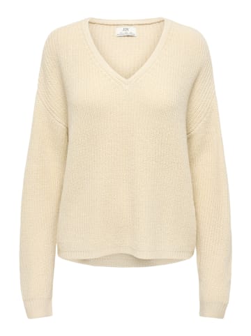 JDY Pullover "Evie" in Beige