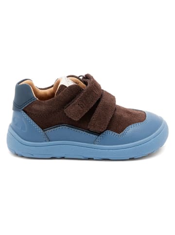 bisgaard Skórzane buty barefoot w kolorze granatowym