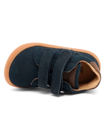 bisgaard Leren barefootschoenen donkerblauw