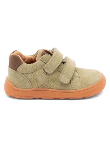 bisgaard Leder-Barfußschuhe in Khaki