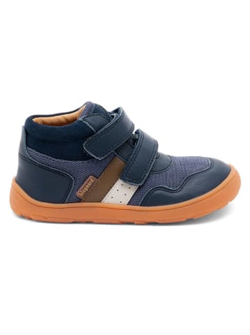 bisgaard Leder-Barfußschuhe in Dunkelblau