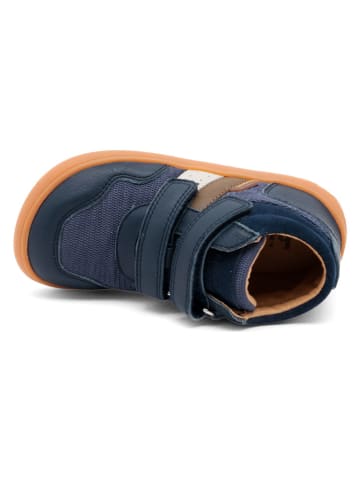 bisgaard Skórzane buty barefoot w kolorze granatowym