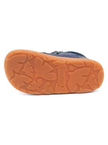 bisgaard Leren barefootschoenen donkerblauw