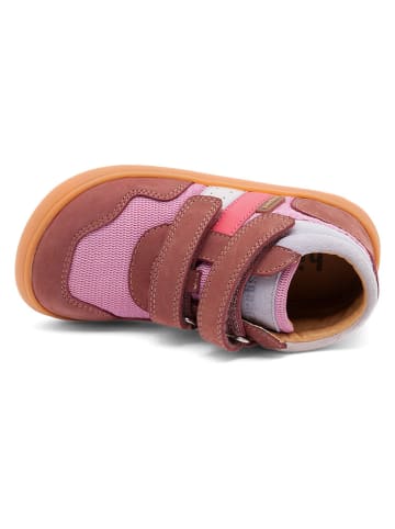 bisgaard Leder-Barfußschuhe in Rosa/ Lila