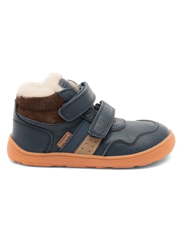 bisgaard Leder-Barfußschuhe in Dunkelblau