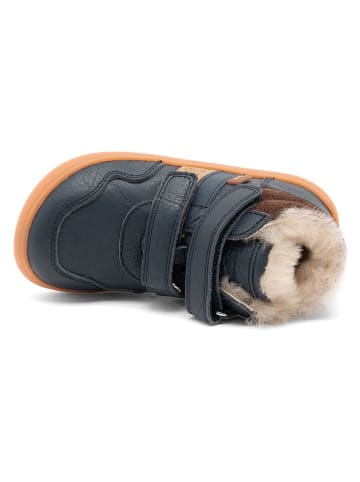bisgaard Skórzane buty barefoot w kolorze granatowym