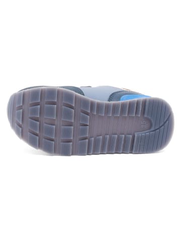 bisgaard Leren sneakers blauw/donkerblauw