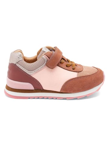 bisgaard Leren sneakers lichtroze
