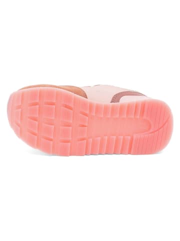 bisgaard Skórzane sneakersy w kolorze jasnoróżowym