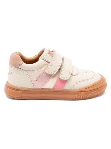 bisgaard Leder-Sneakers in Creme