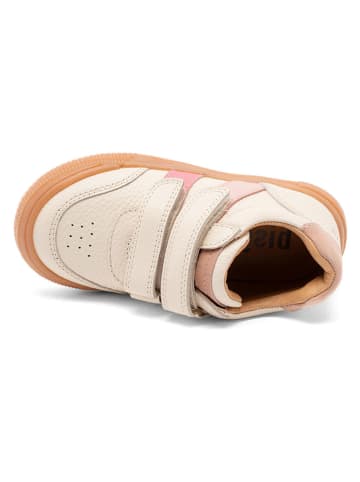 bisgaard Leder-Sneakers in Creme