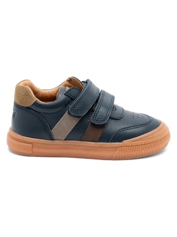 bisgaard Leder-Sneakers in Dunkelblau