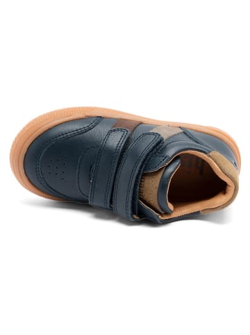 bisgaard Leder-Sneakers in Dunkelblau