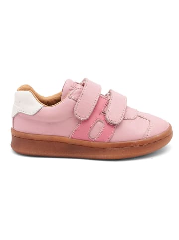 bisgaard Leder-Sneakers in Rosa