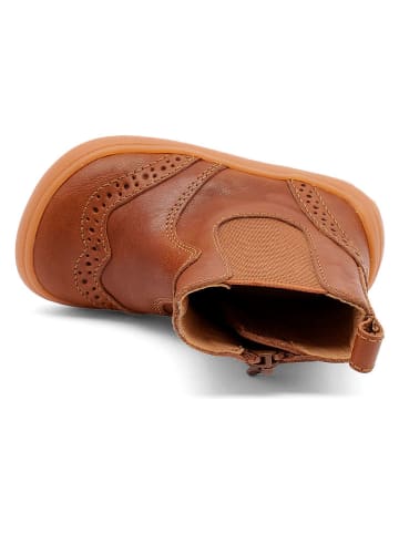 bisgaard Leren chelseaboots lichtbruin