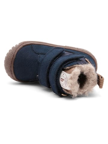 bisgaard Leren boots donkerblauw