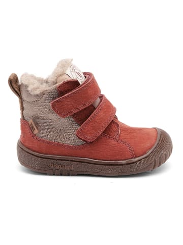 bisgaard Leren boots rood