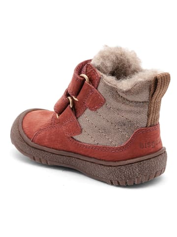 bisgaard Leder-Boots in Rot