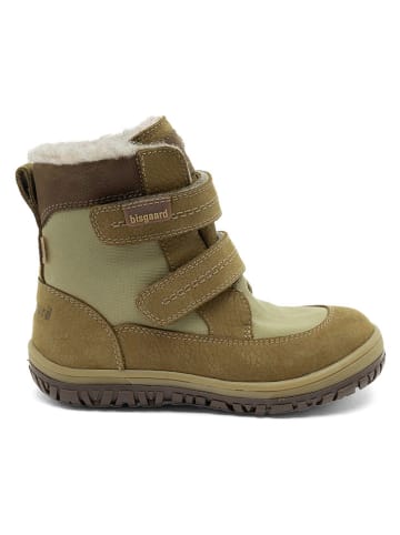 bisgaard Leren boots kaki