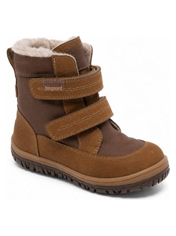 bisgaard Leren boots kaki