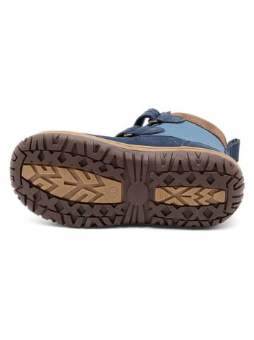 bisgaard Leren boots donkerblauw