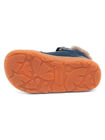 bisgaard Leder-Barfußschuhe in Dunkelblau
