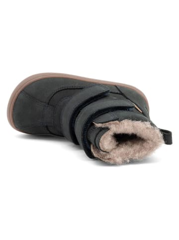 bisgaard Leren boots donkerblauw