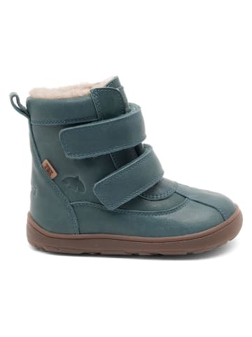 bisgaard Leren boots petrol